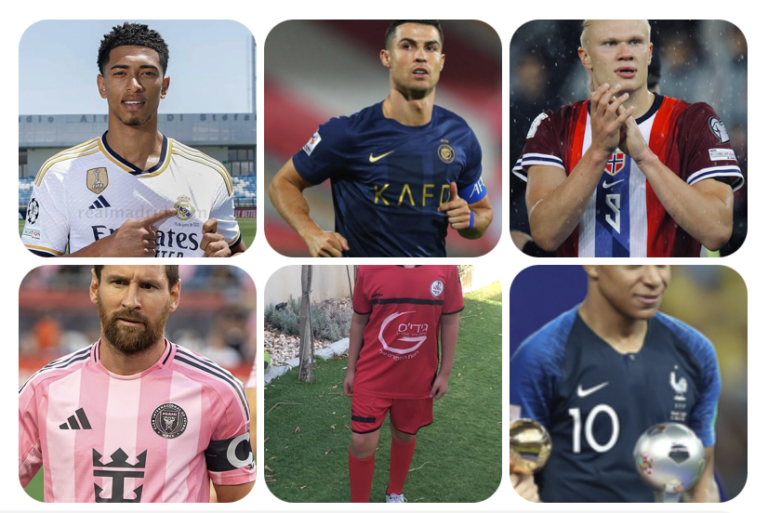 6 תמונות מקוריות של שחקני כדורגל